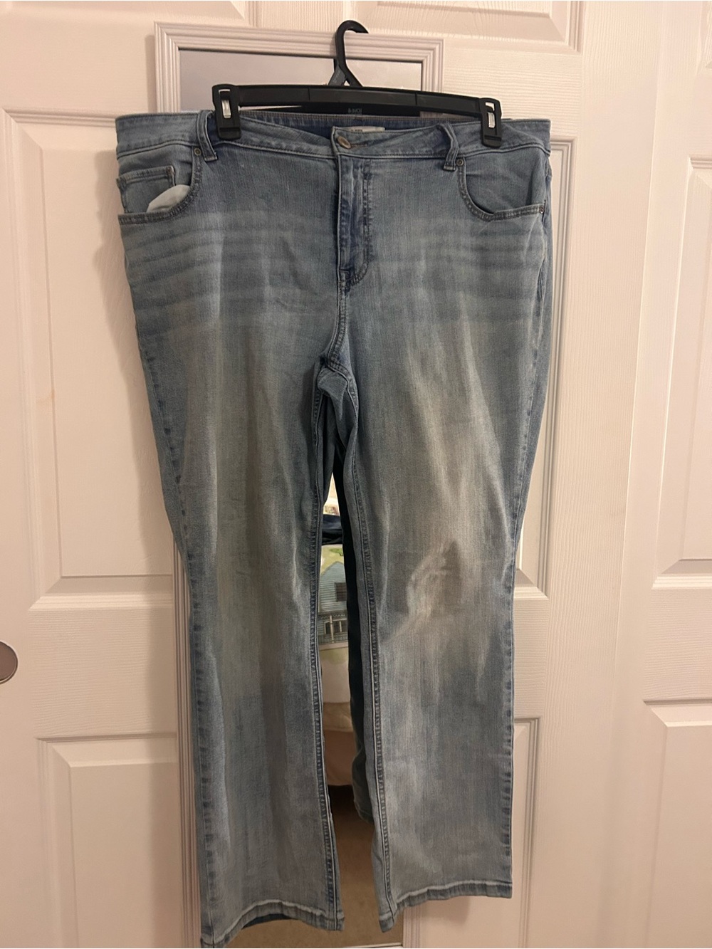 Women’s Light Blue Boot Cut Jeans - Classic Everyday Fit